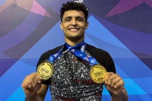 Higor Lima conquista ouro duplo no Fortaleza International Open da IBJJF